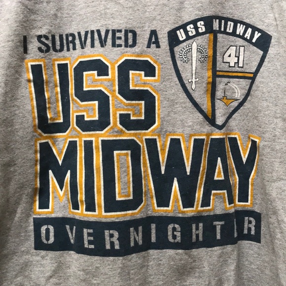 USS Midway Boys T-shirt - Picture 2 of 4
